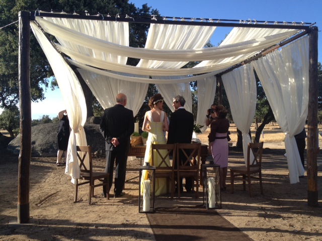 Una boda en el campo