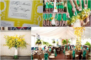Decoración de bodas con Mimosas